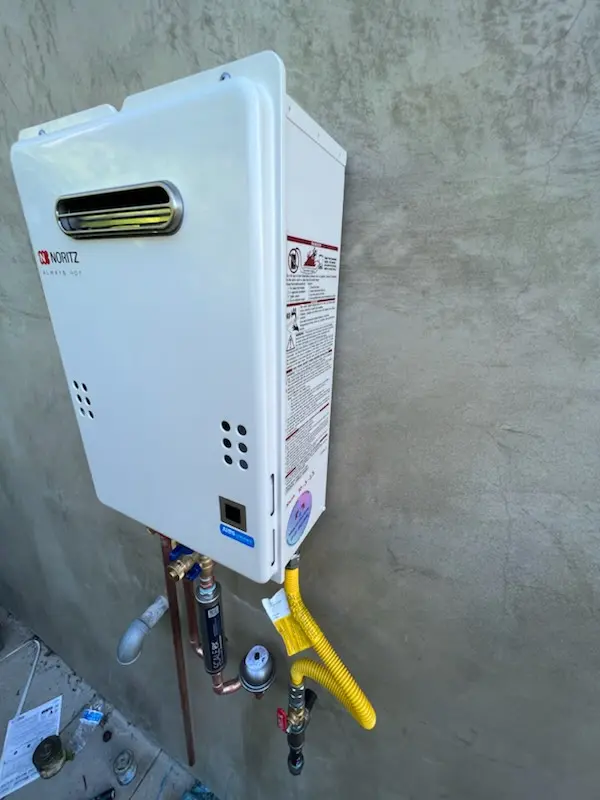 Tankless water heater installation for East Haddam homes