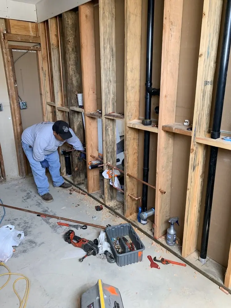 Commercial rough-in plumbing for Commercial Plumbing in East Haddam